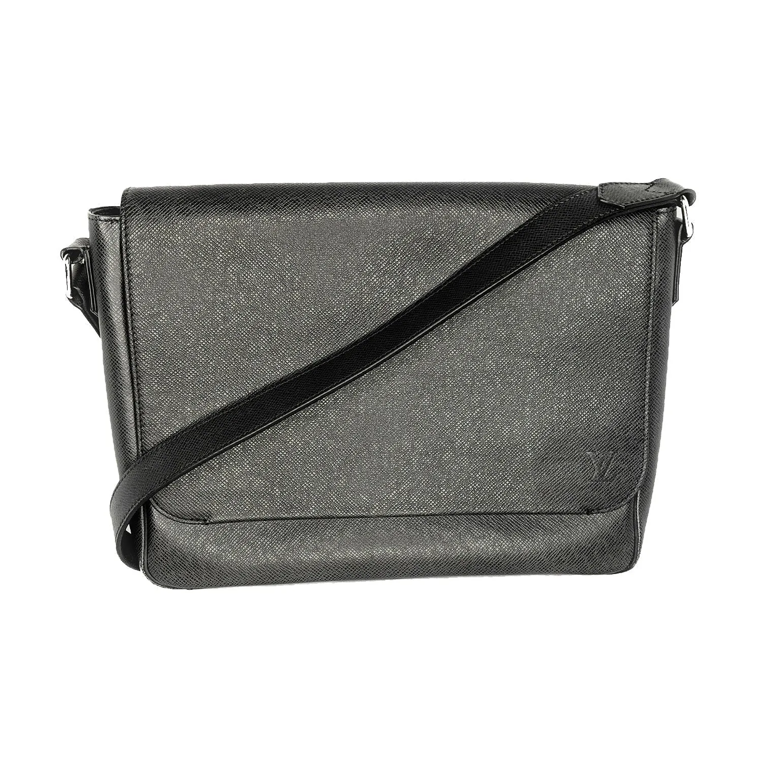 Louis Vuitton Ardoise Taiga Leather Roman MM Messenger Bag