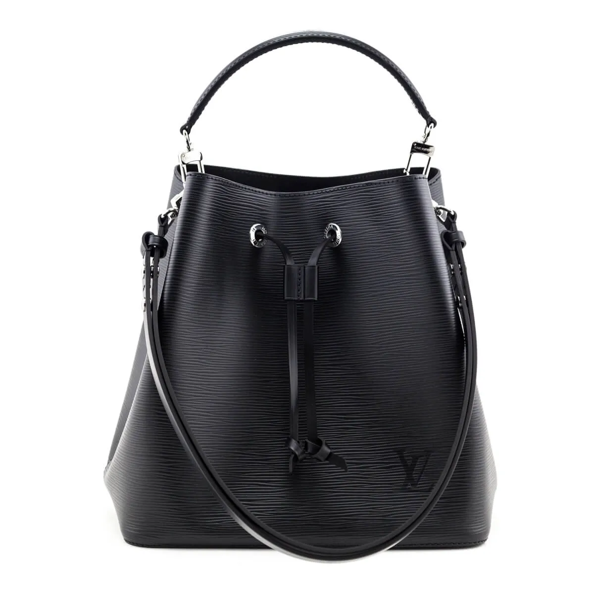 Louis Vuitton Black Epi NeoNoe MM