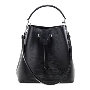 Louis Vuitton Black Epi NeoNoe MM
