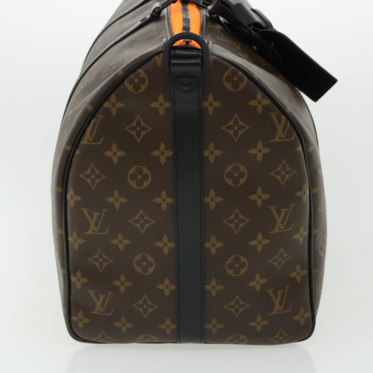 LOUIS VUITTON Cartoon Virgil Keepall Bandouliere50 Boston Bag M45616 Auth 31893A
