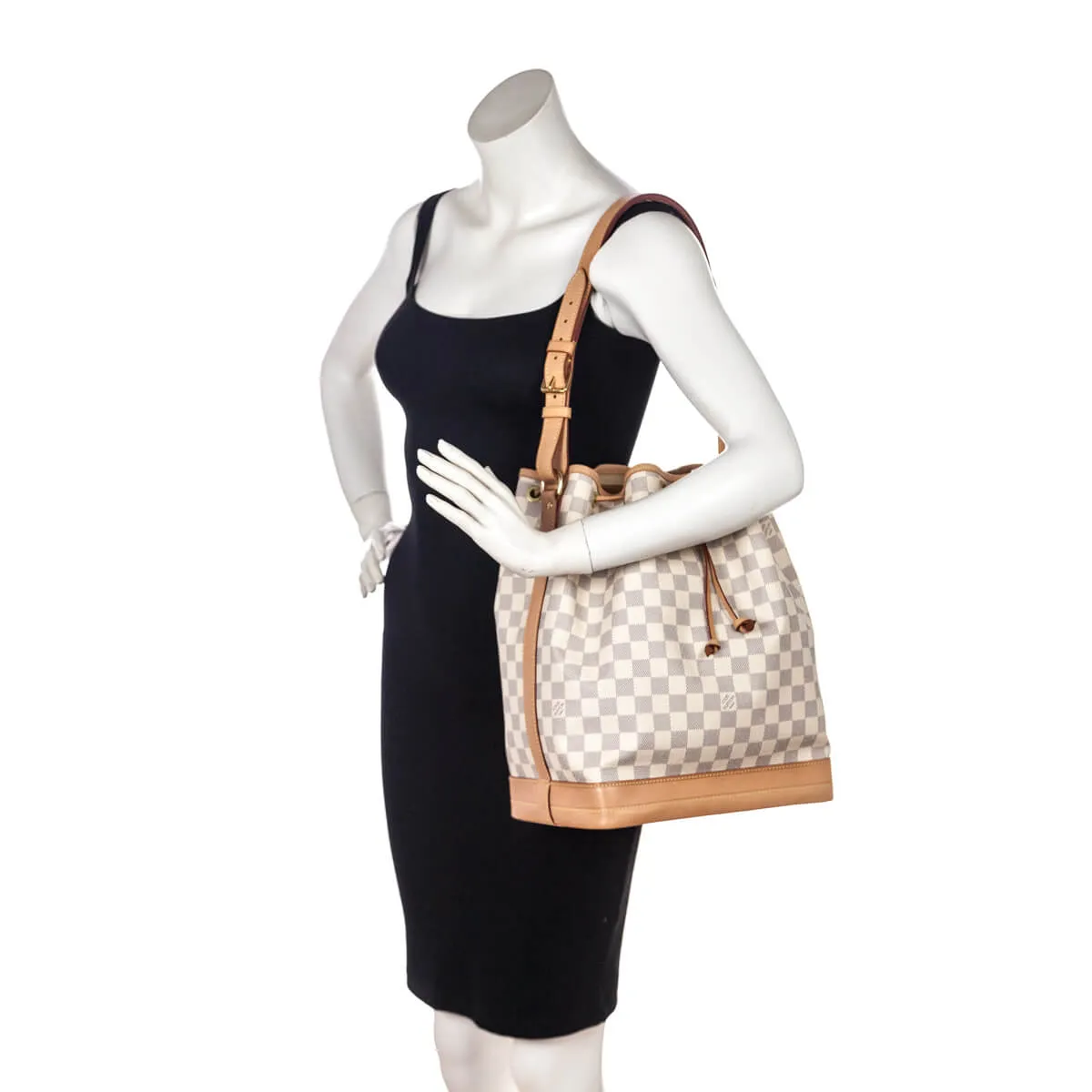 Louis Vuitton Damier Azur Noe GM Bucket Bag