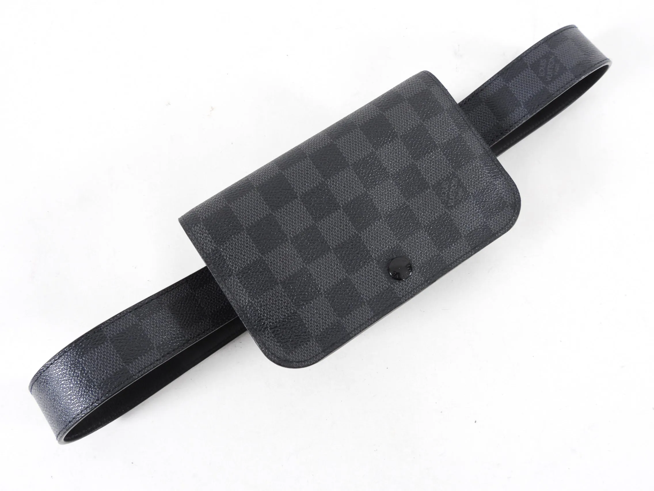 Louis Vuitton Damier Graphite Small Pouch Belt Bag