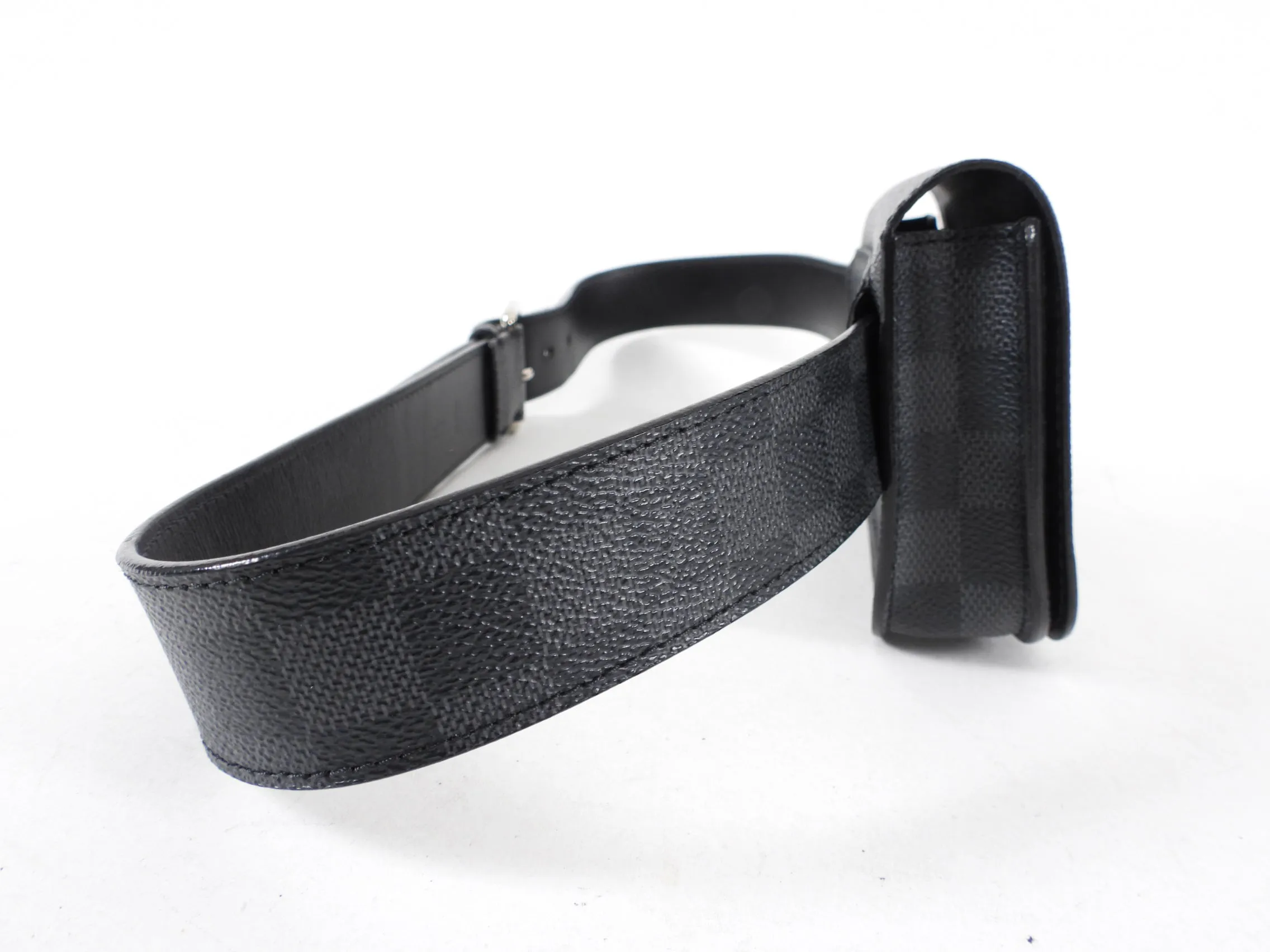 Louis Vuitton Damier Graphite Small Pouch Belt Bag