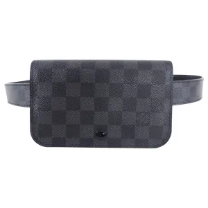 Louis Vuitton Damier Graphite Small Pouch Belt Bag
