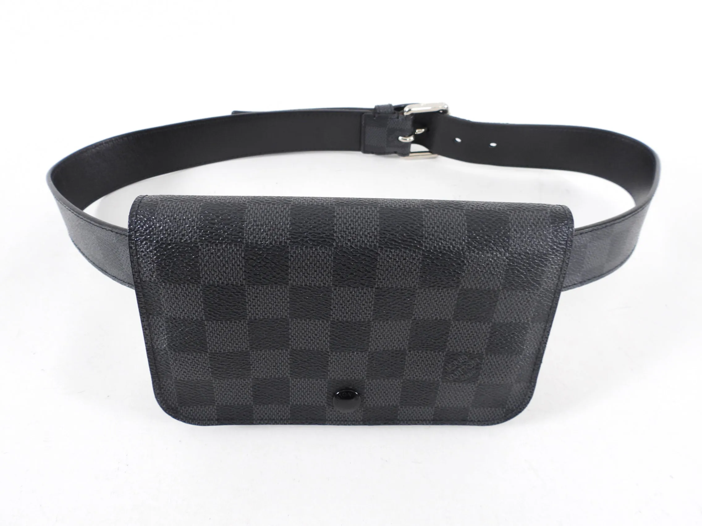 Louis Vuitton Damier Graphite Small Pouch Belt Bag