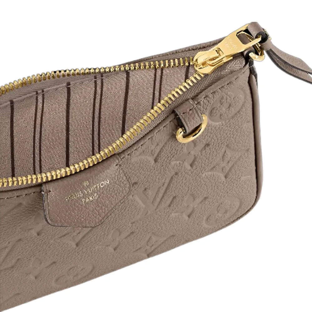 Louis Vuitton Easy On Strap Bag, grey-beige