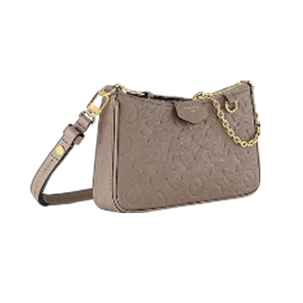 Louis Vuitton Easy On Strap Bag, grey-beige