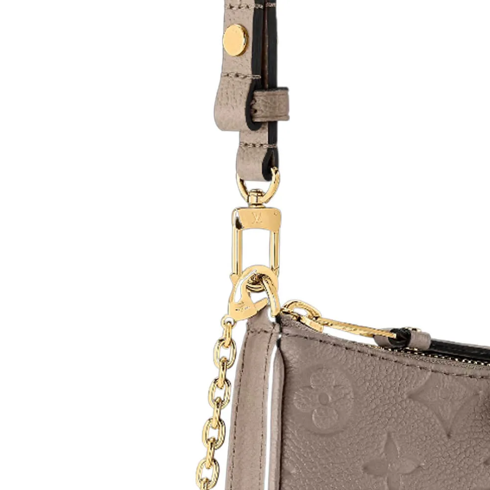 Louis Vuitton Easy On Strap Bag, grey-beige