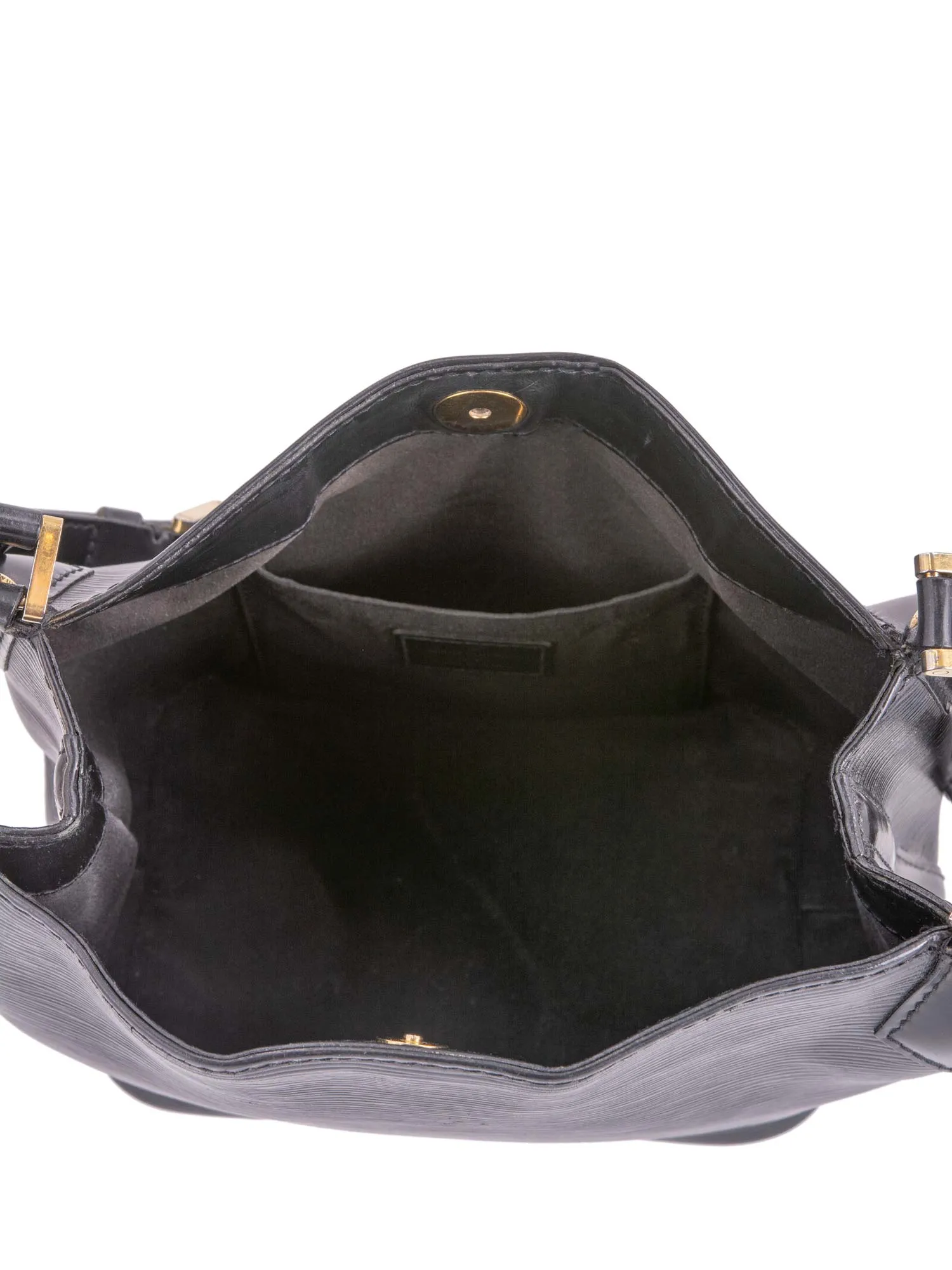 Louis Vuitton Epi Leather Bucket Bag Black