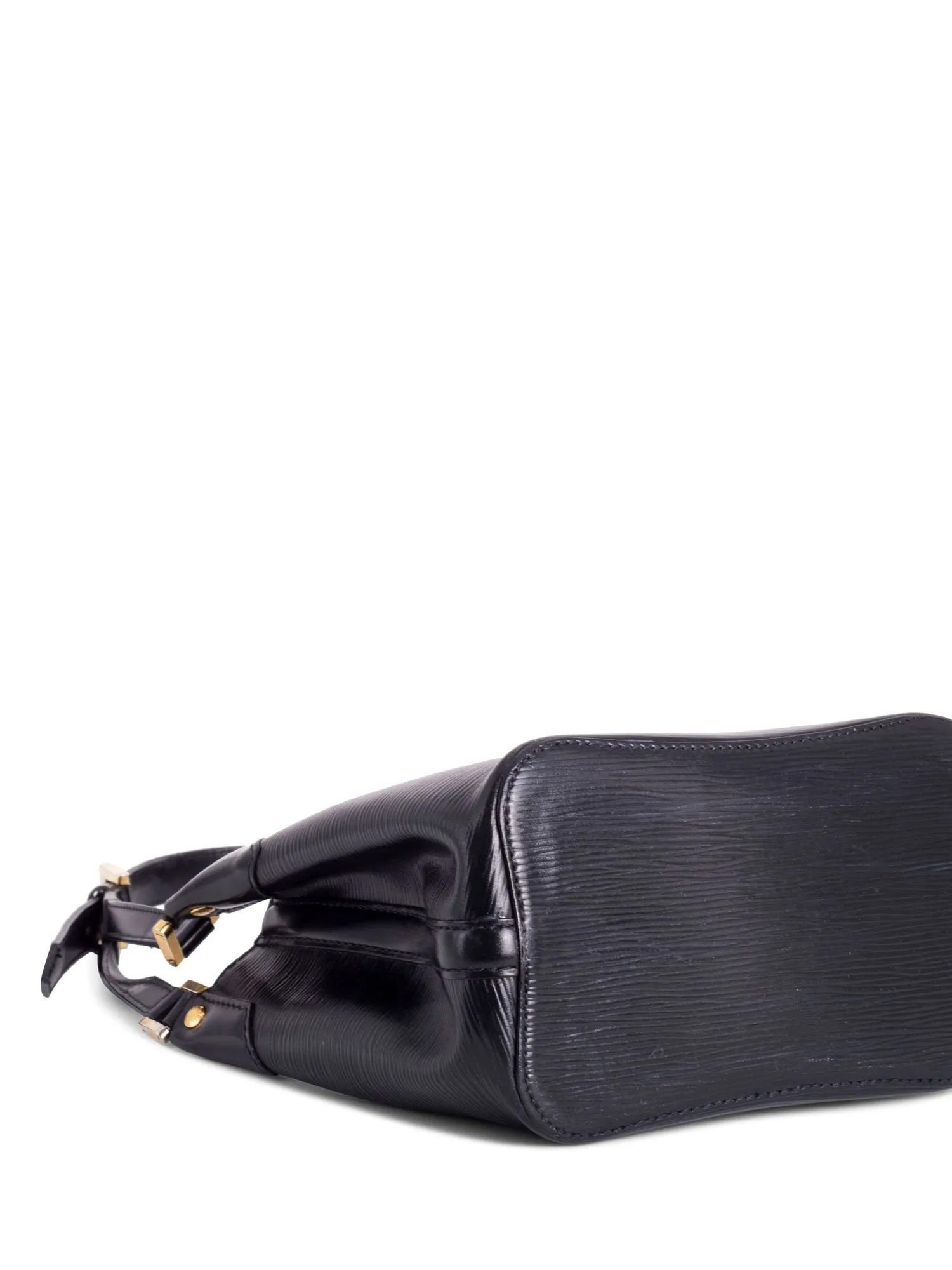 Louis Vuitton Epi Leather Bucket Bag Black