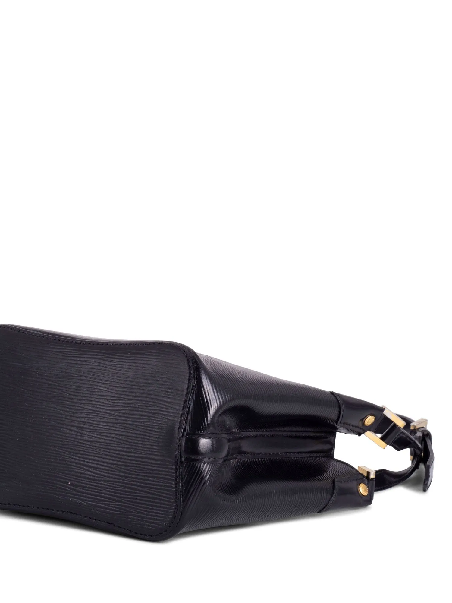 Louis Vuitton Epi Leather Bucket Bag Black