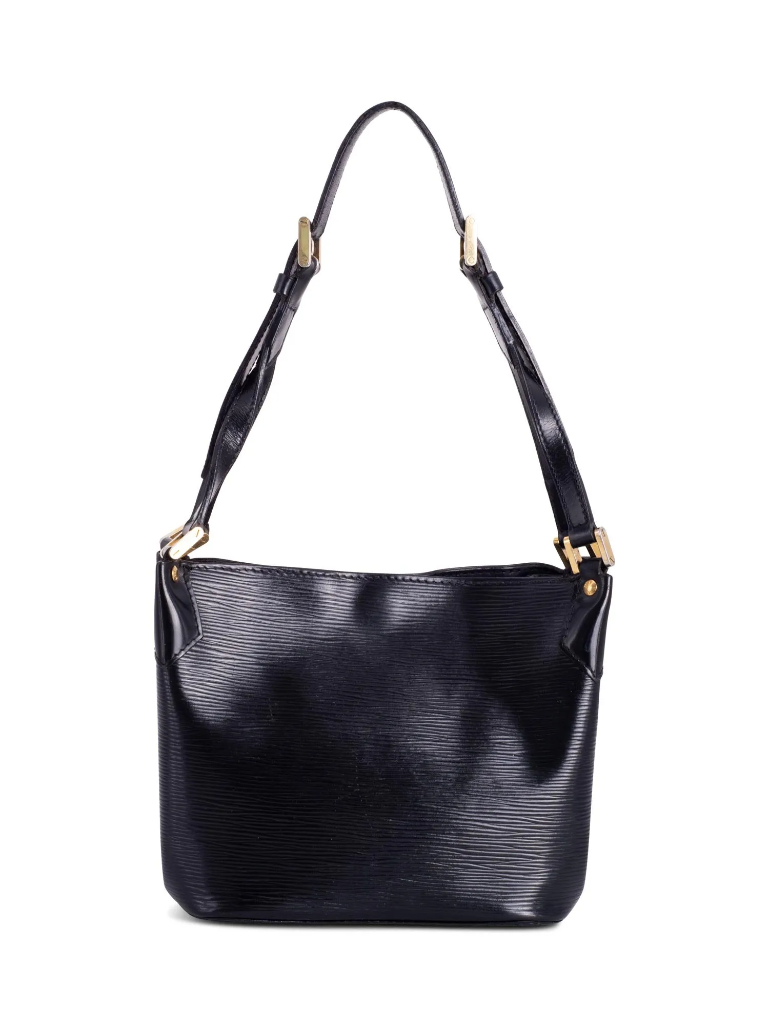 Louis Vuitton Epi Leather Bucket Bag Black