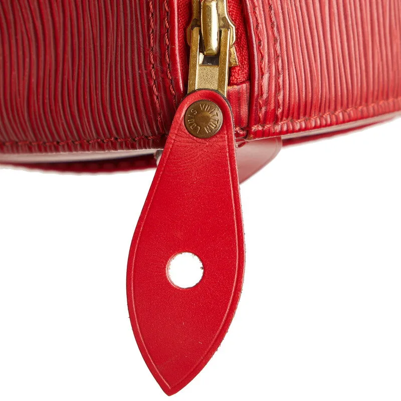 Louis Vuitton Epi Speedy 25 Handbag Boston Bag M43017 Castilian Red