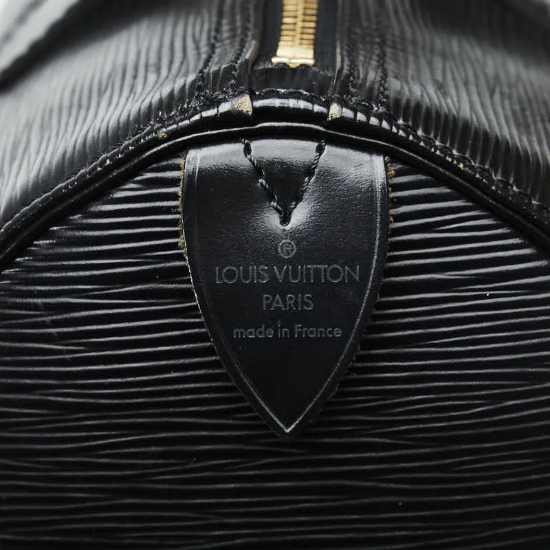 Louis Vuitton Epi Speedy 30 Handbag Boston Bag M59022 Black