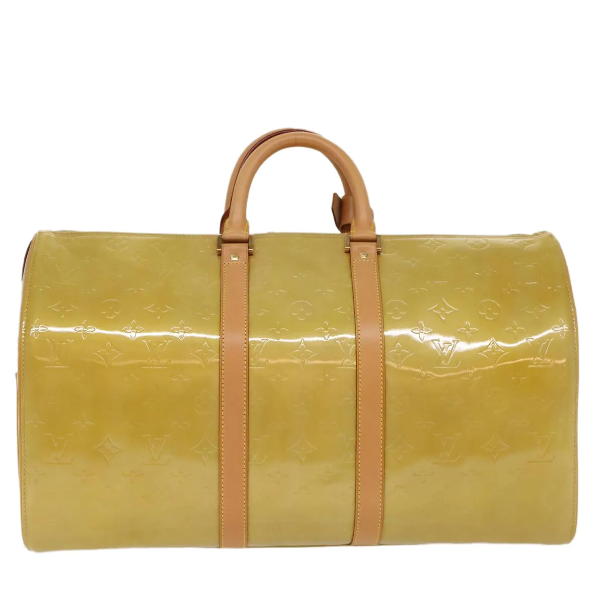 Louis Vuitton Keepall  Patent Leather Travel Bag ()