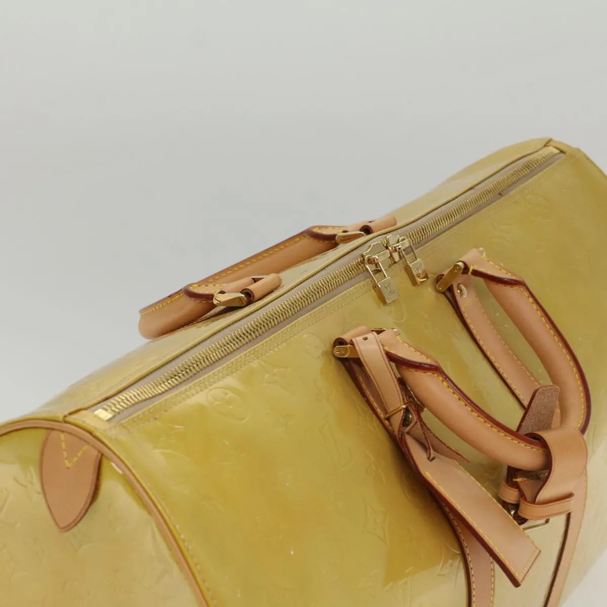 Louis Vuitton Keepall  Patent Leather Travel Bag ()