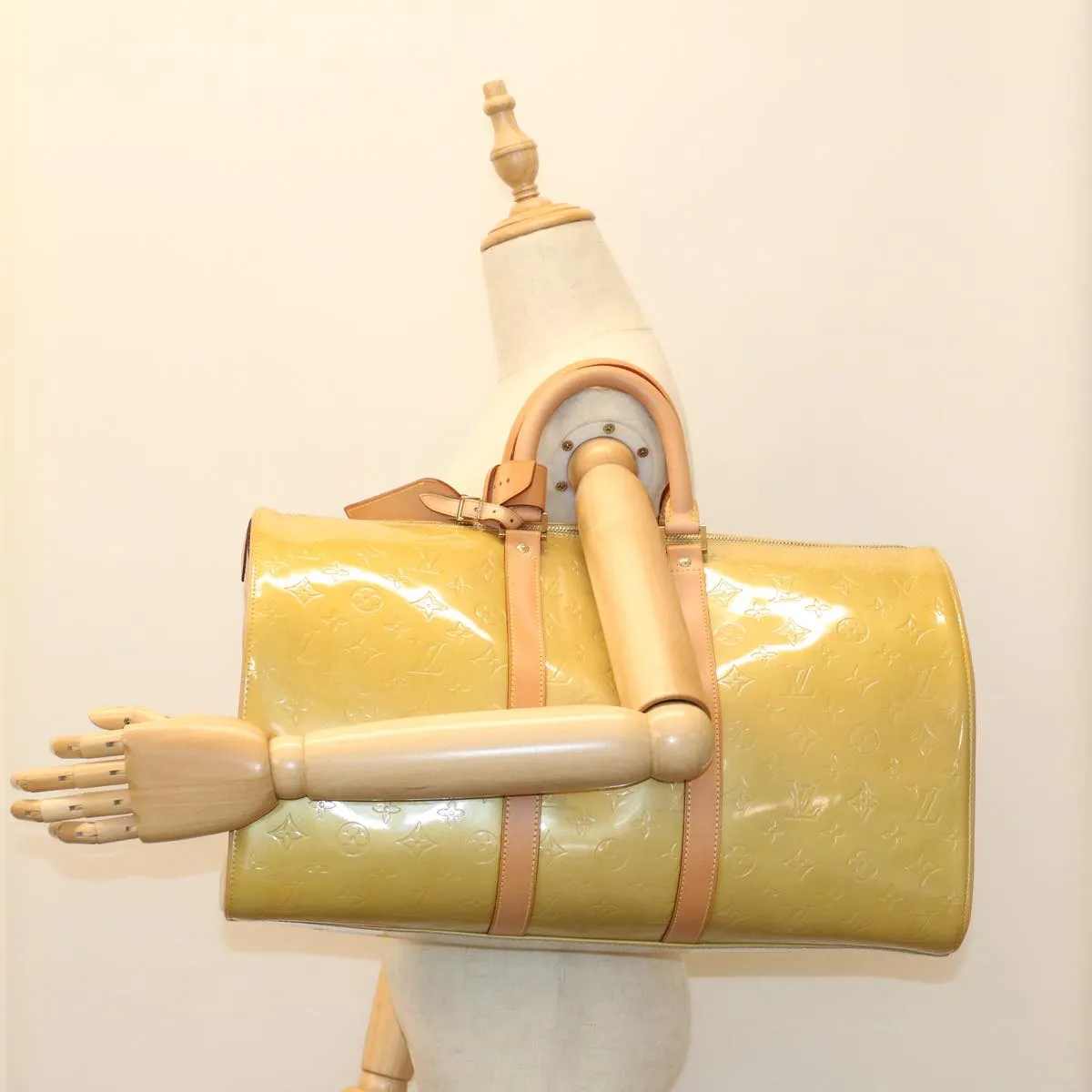 Louis Vuitton Keepall  Patent Leather Travel Bag ()