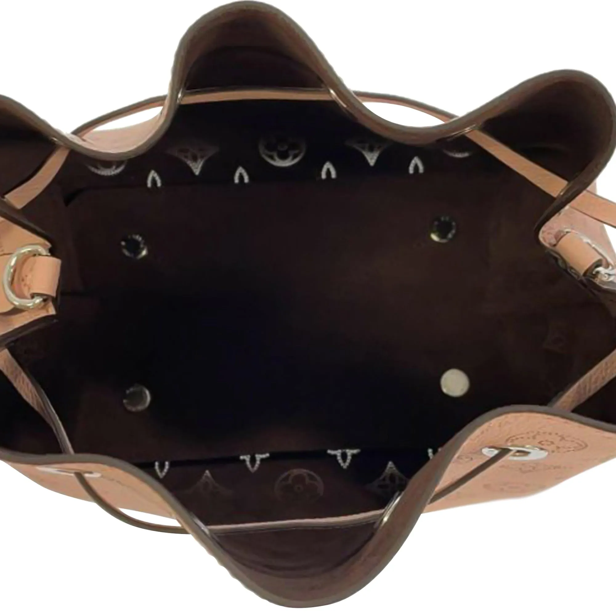 LOUIS VUITTON Monogram Mahina Bella Bucket Bag
