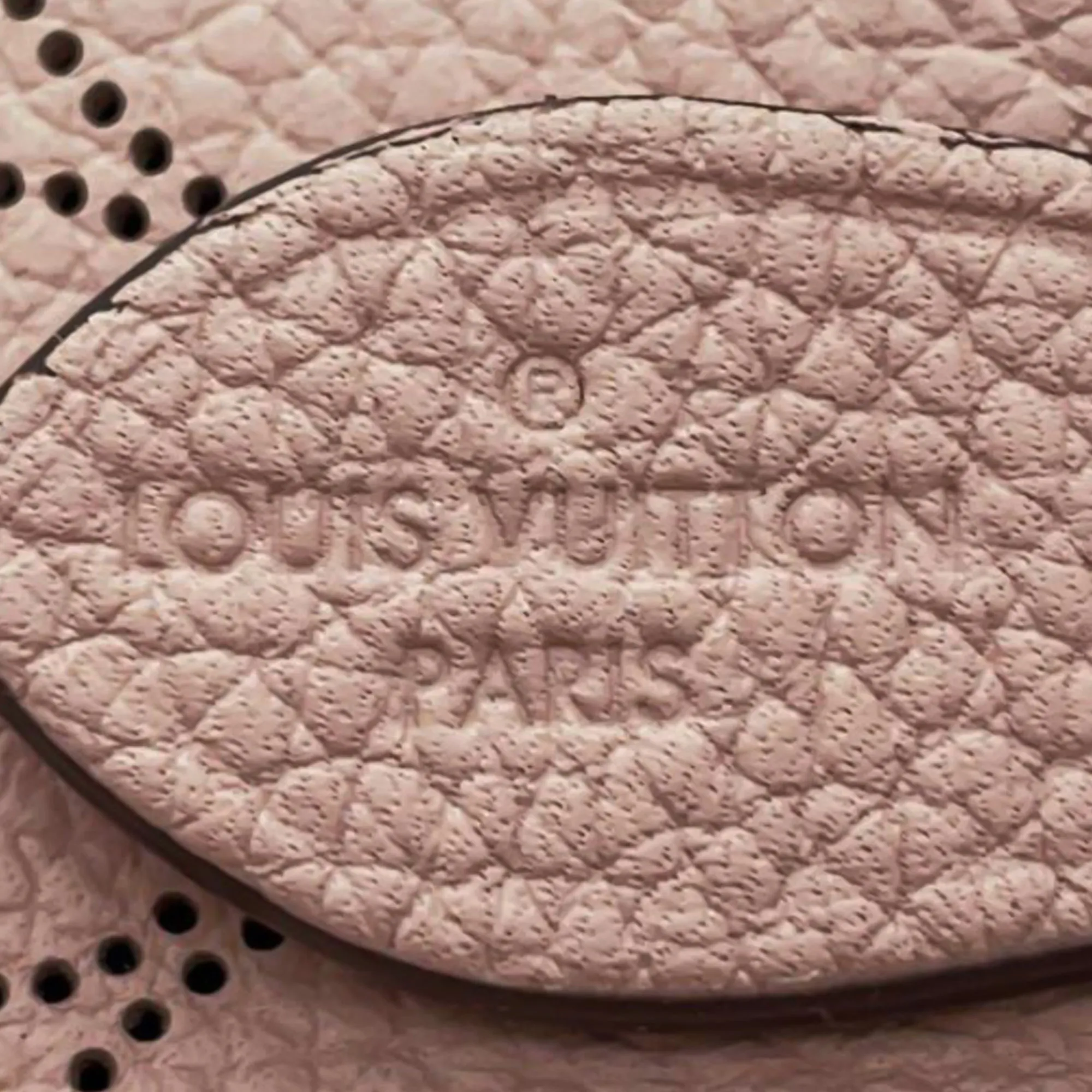LOUIS VUITTON Monogram Mahina Bella Bucket Bag
