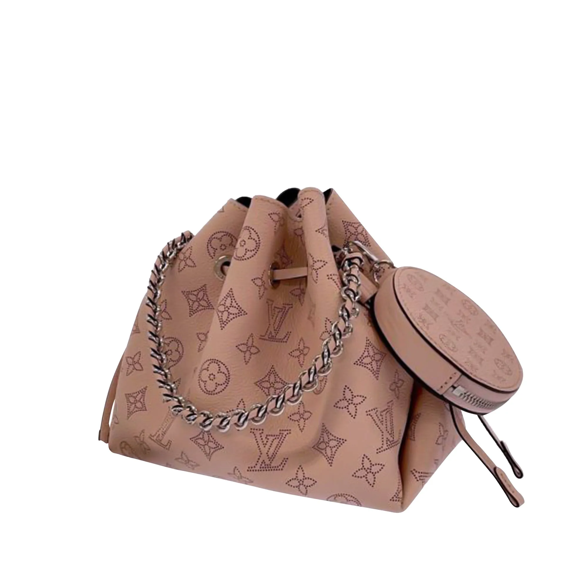 LOUIS VUITTON Monogram Mahina Bella Bucket Bag