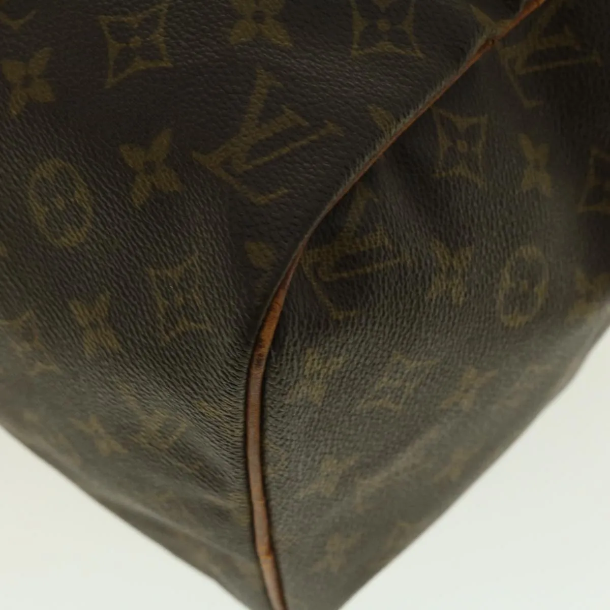 LOUIS VUITTON Monogram Sac Souple 35 Boston Bag M41626 LV Auth bs4831
