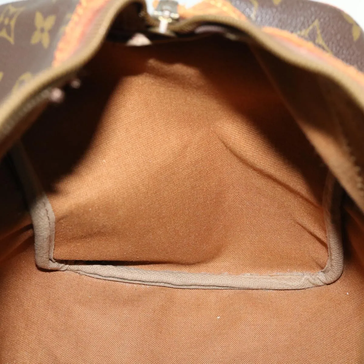 LOUIS VUITTON Monogram Sac Souple 35 Boston Bag M41626 LV Auth bs4831