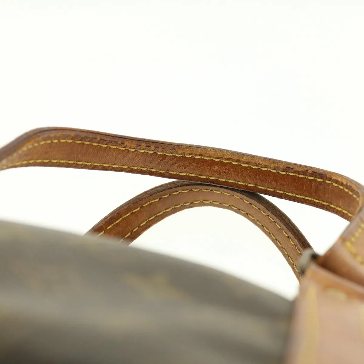 LOUIS VUITTON Monogram Sac Souple 35 Boston Bag M41626 LV Auth bs4831
