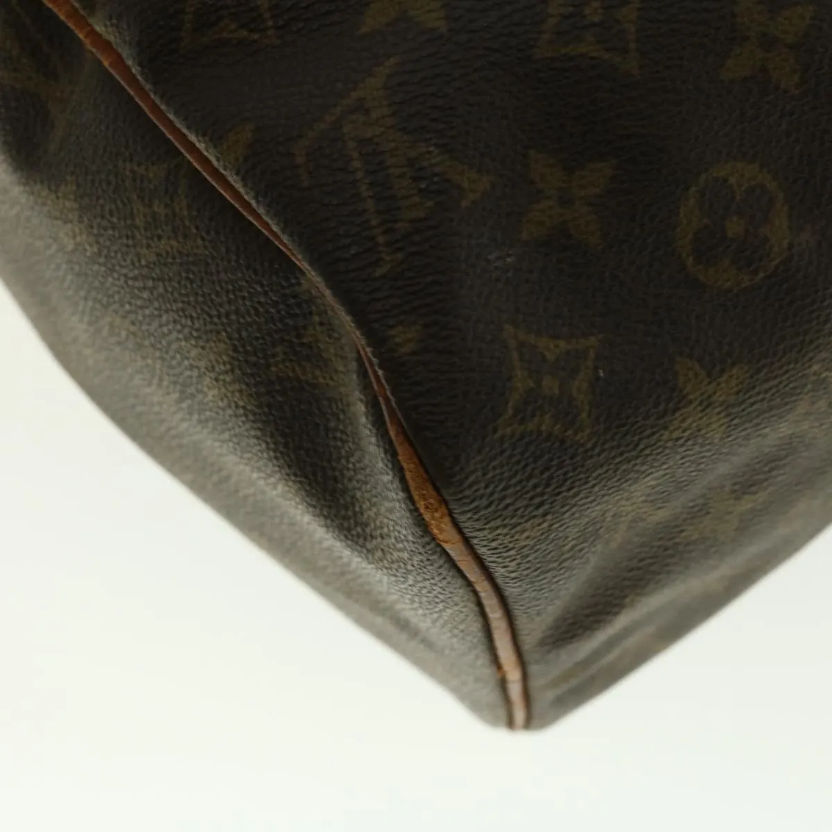 LOUIS VUITTON Monogram Sac Souple 35 Boston Bag M41626 LV Auth bs4831