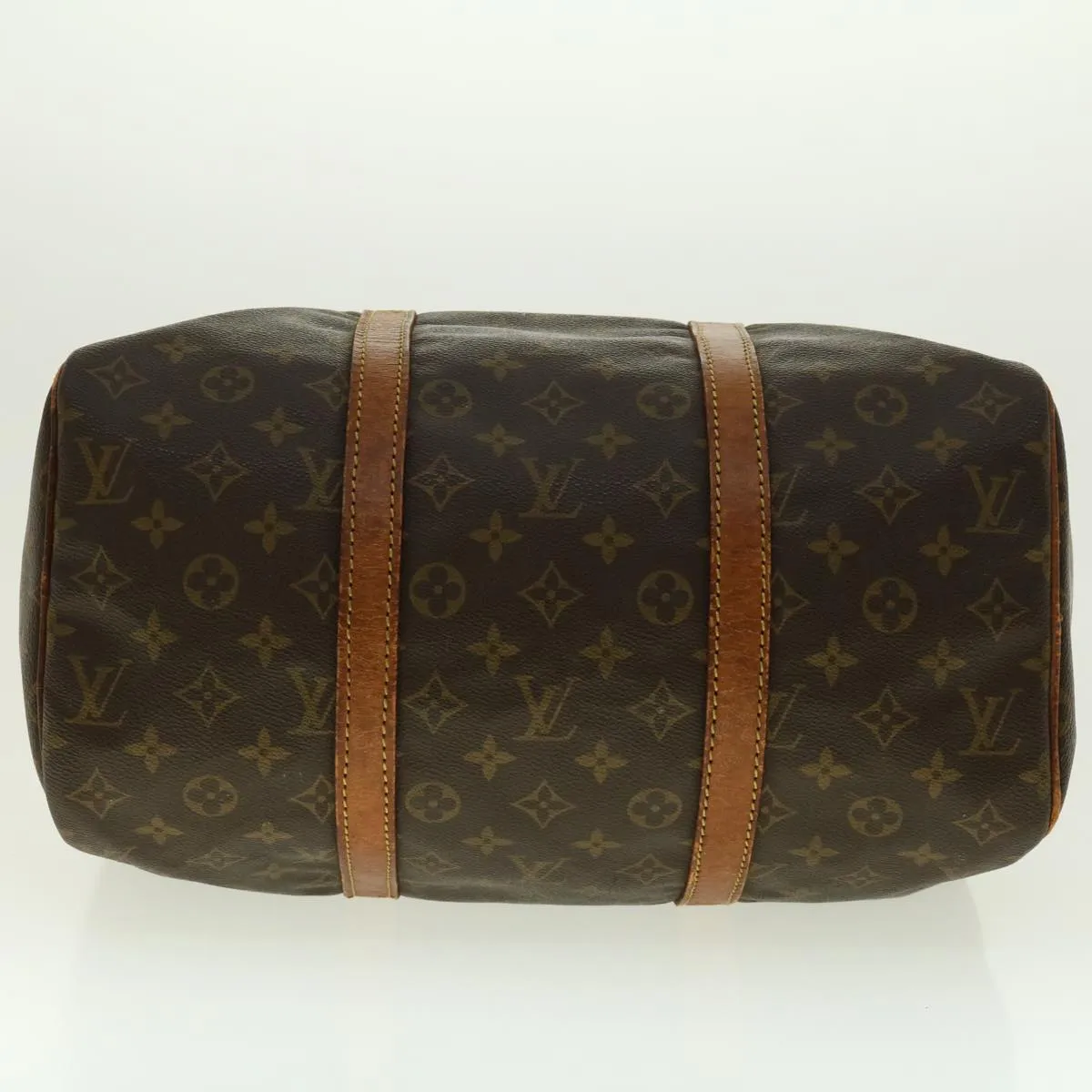 LOUIS VUITTON Monogram Sac Souple 35 Boston Bag M41626 LV Auth bs4831