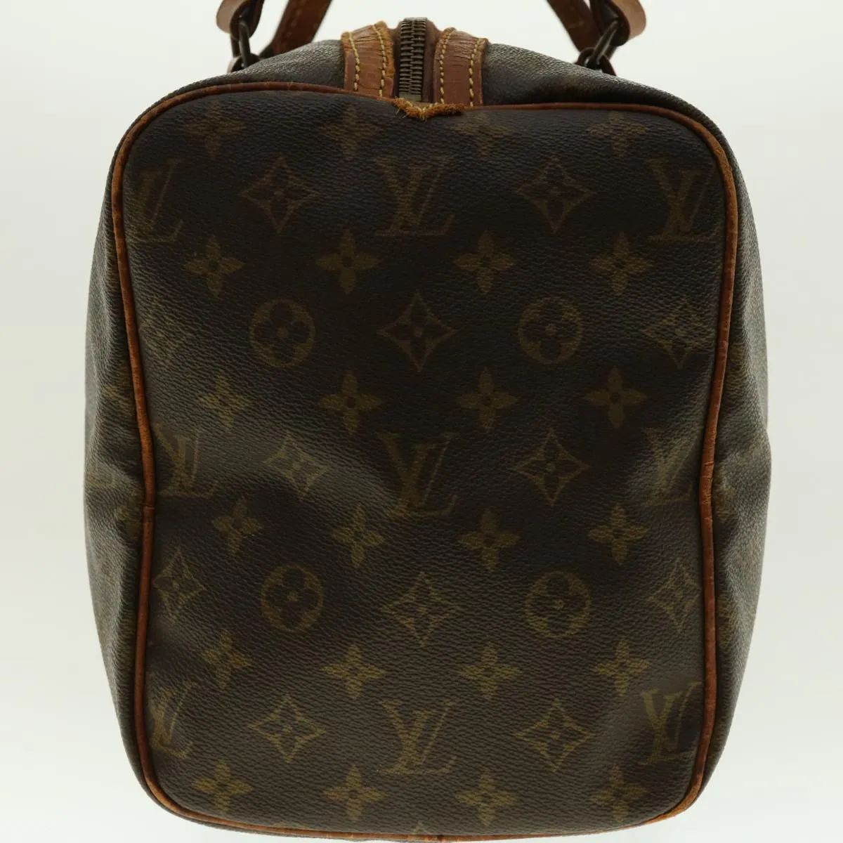 LOUIS VUITTON Monogram Sac Souple 35 Boston Bag M41626 LV Auth bs4831