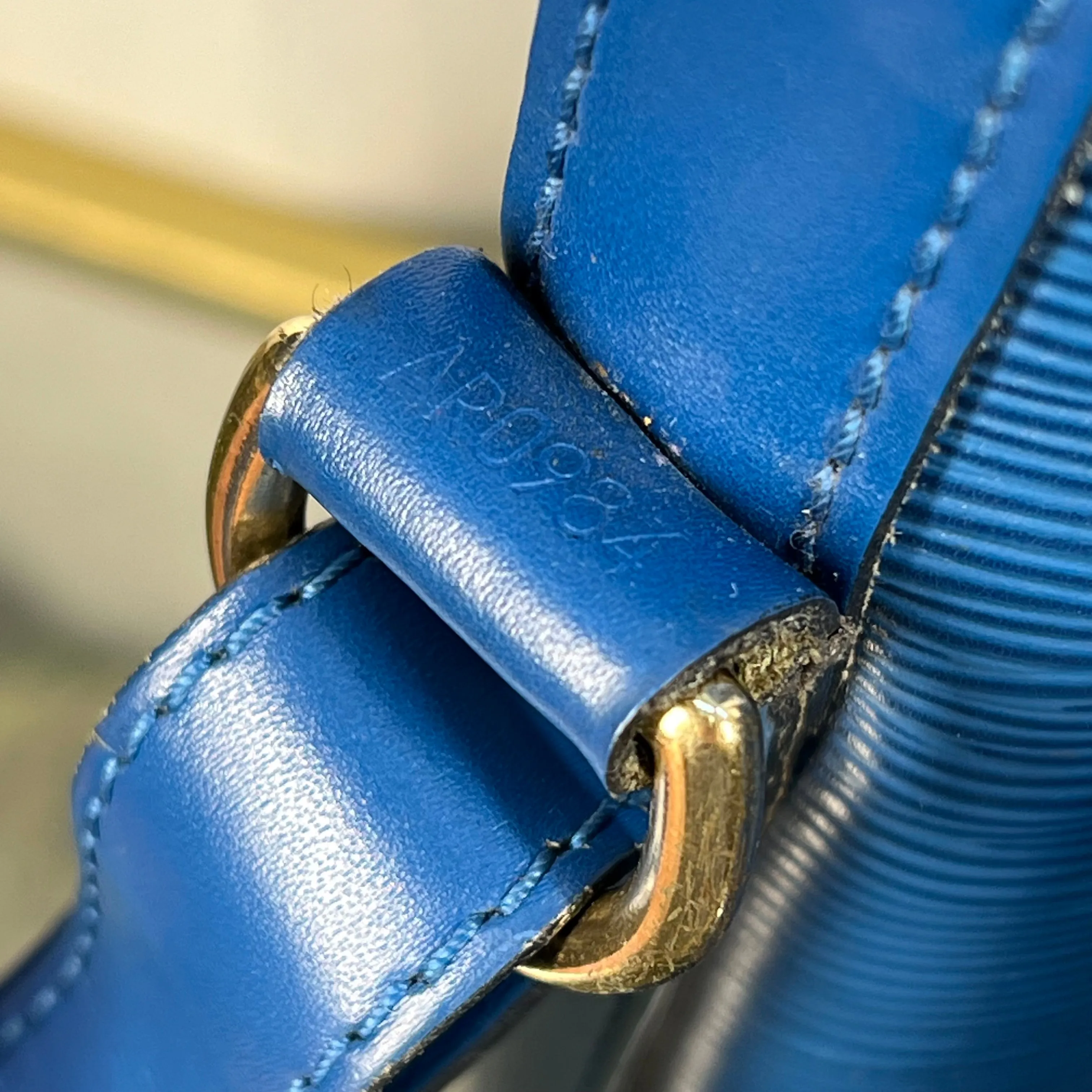 LOUIS VUITTON Noe Large Toledo Epi Leather Vintage Bucket Bag