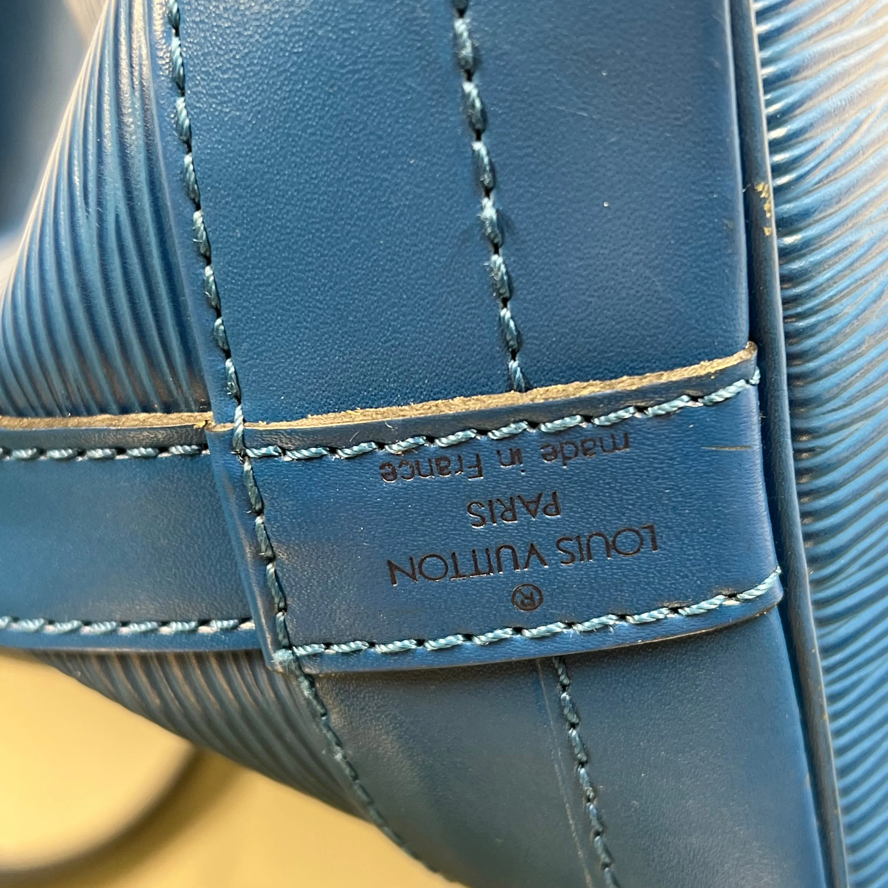 LOUIS VUITTON Noe Large Toledo Epi Leather Vintage Bucket Bag