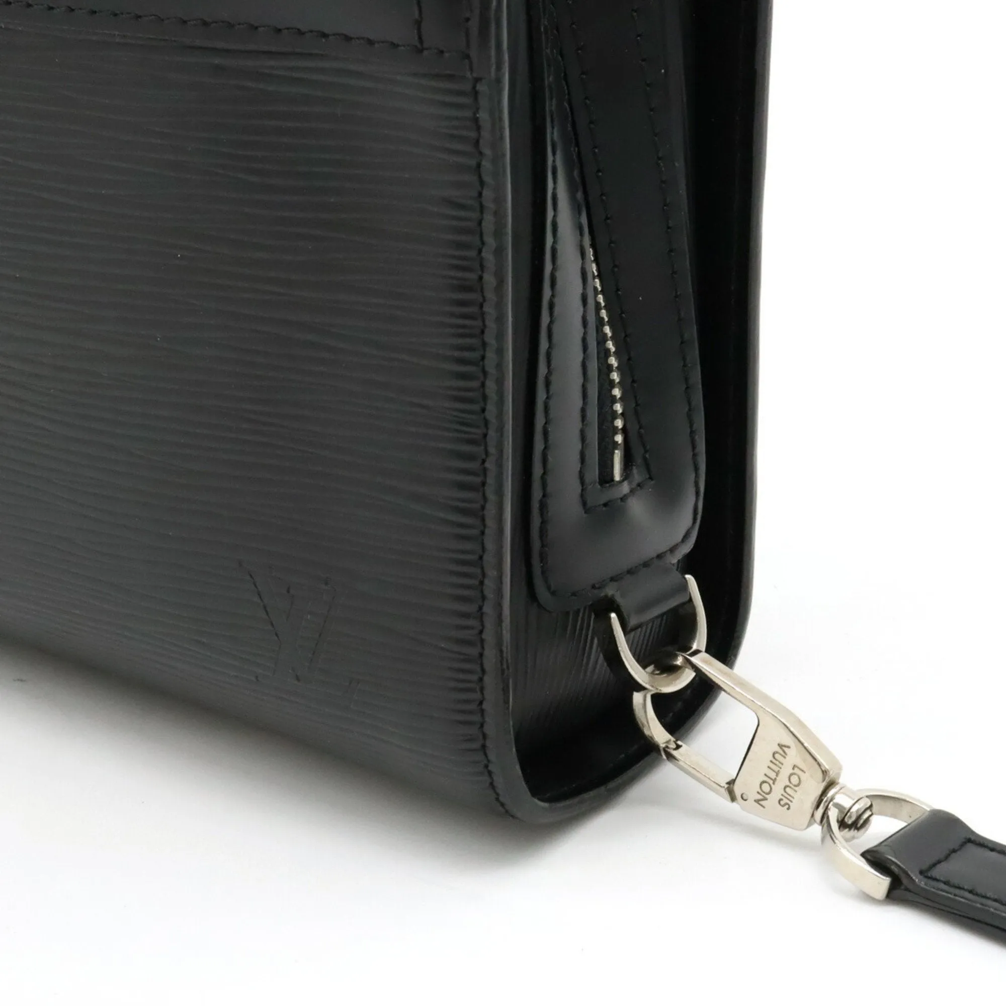 Louis Vuitton Osh  Leather Clutch Bag