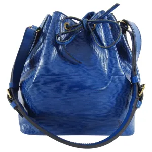 Louis Vuitton Vintage 1992 Blue Epi Petite Noe PM Bag