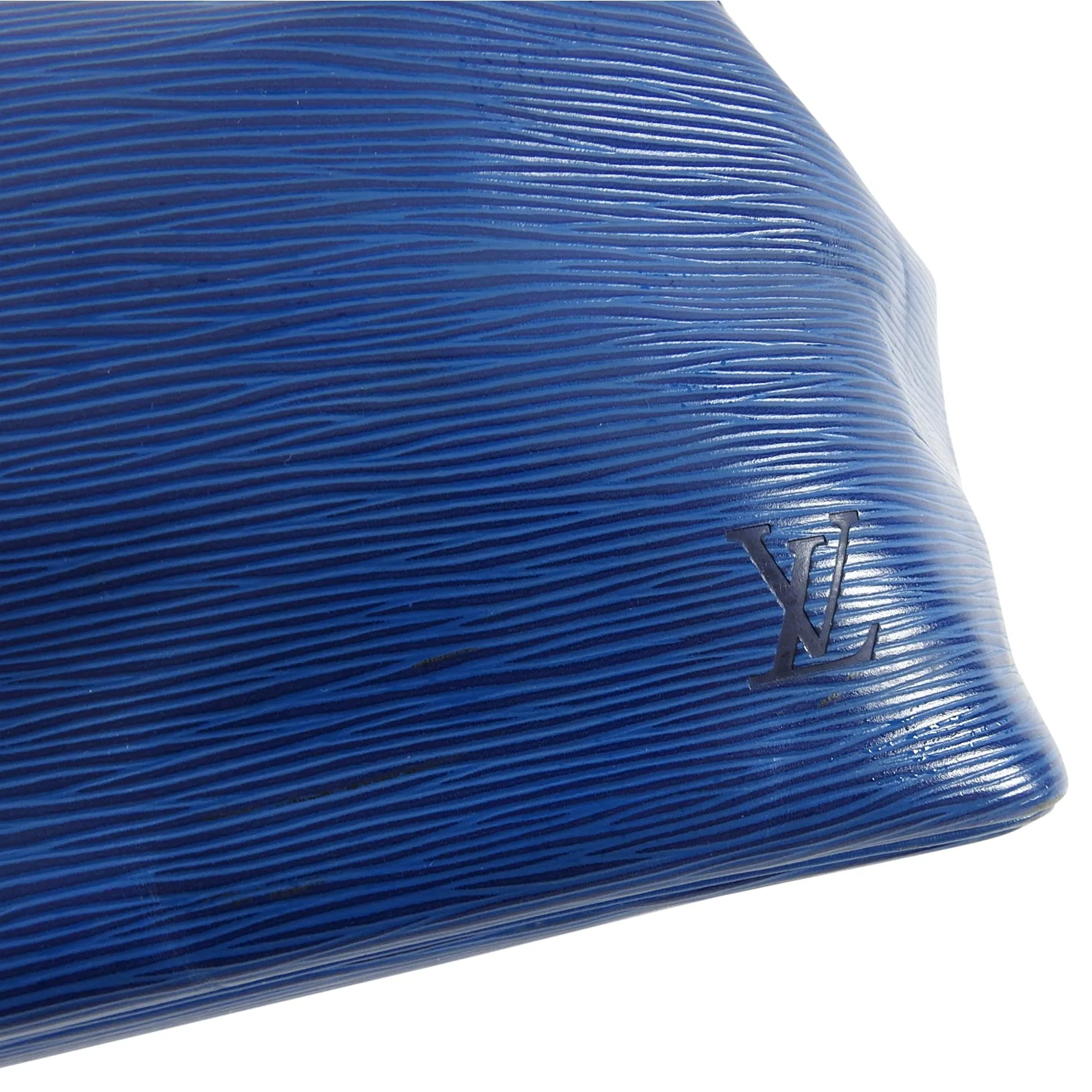 Louis Vuitton Vintage 1992 Blue Epi Petite Noe PM Bag