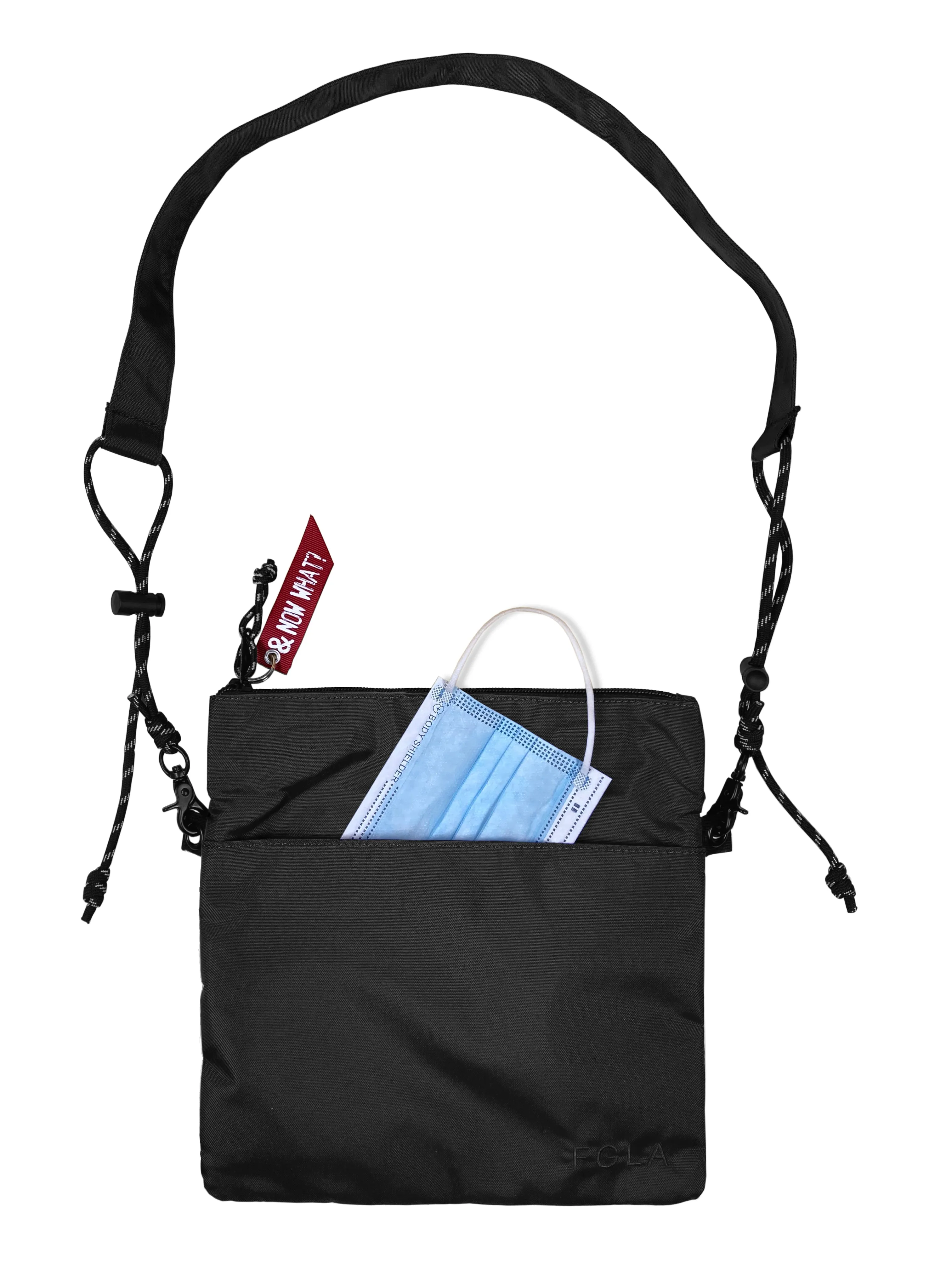 <A 000a001a92ux> Fungolia hybrid sacoche Bag (With KOVID-TEX Antimicrobial Lining)