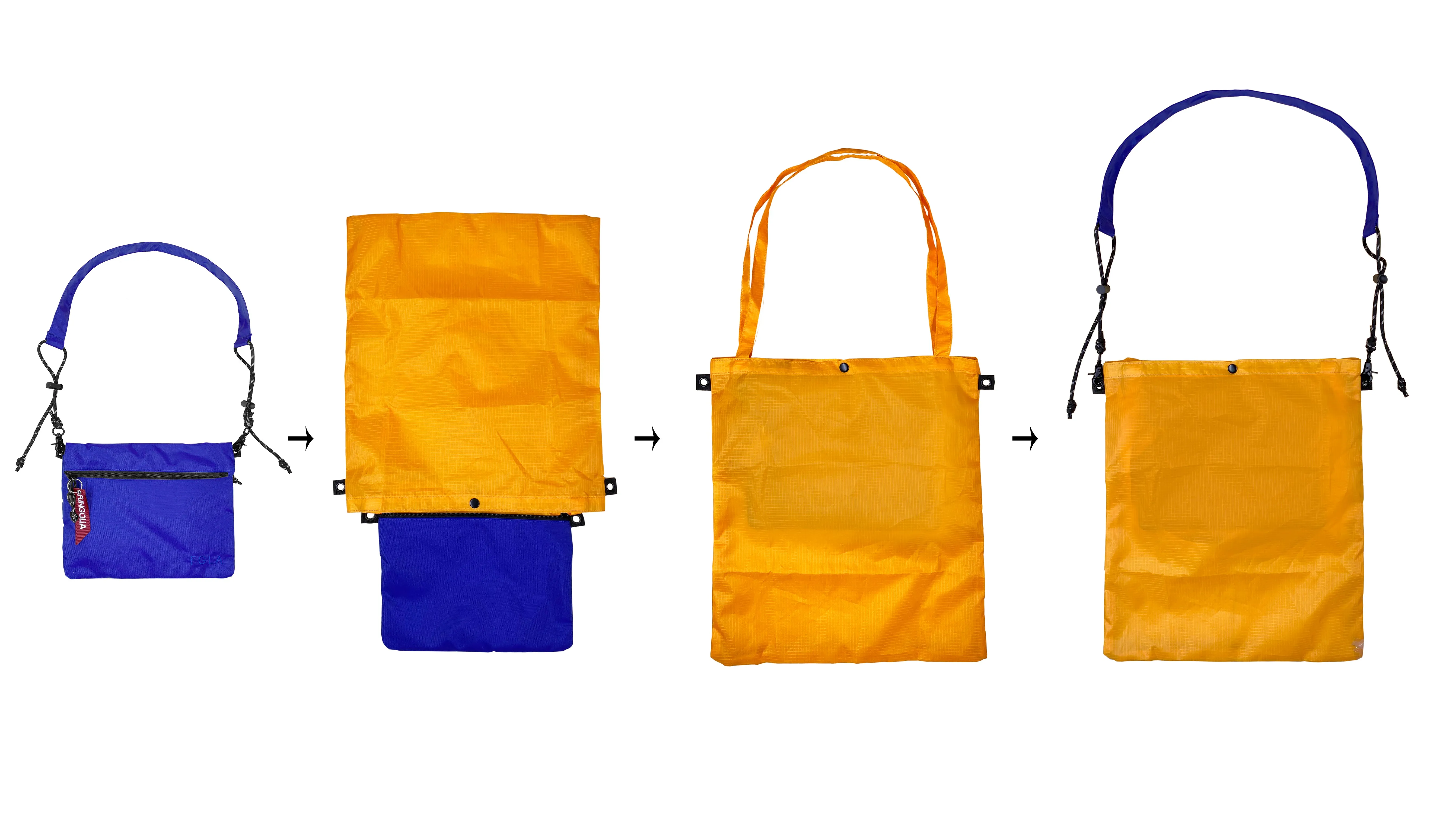 <A 000a001a92ux> Fungolia hybrid sacoche Bag (With KOVID-TEX Antimicrobial Lining)