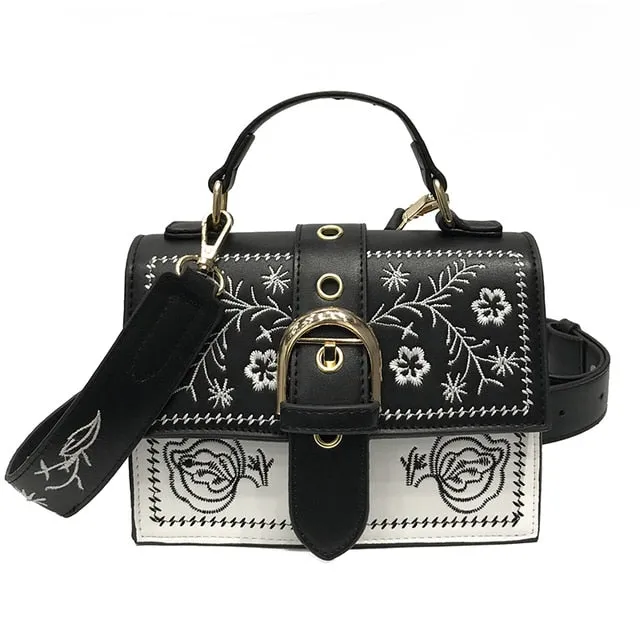 Luxury Designer Square Retro Shoulder & Crossbody Bag for Women – High-Quality Stylish Bolsos
