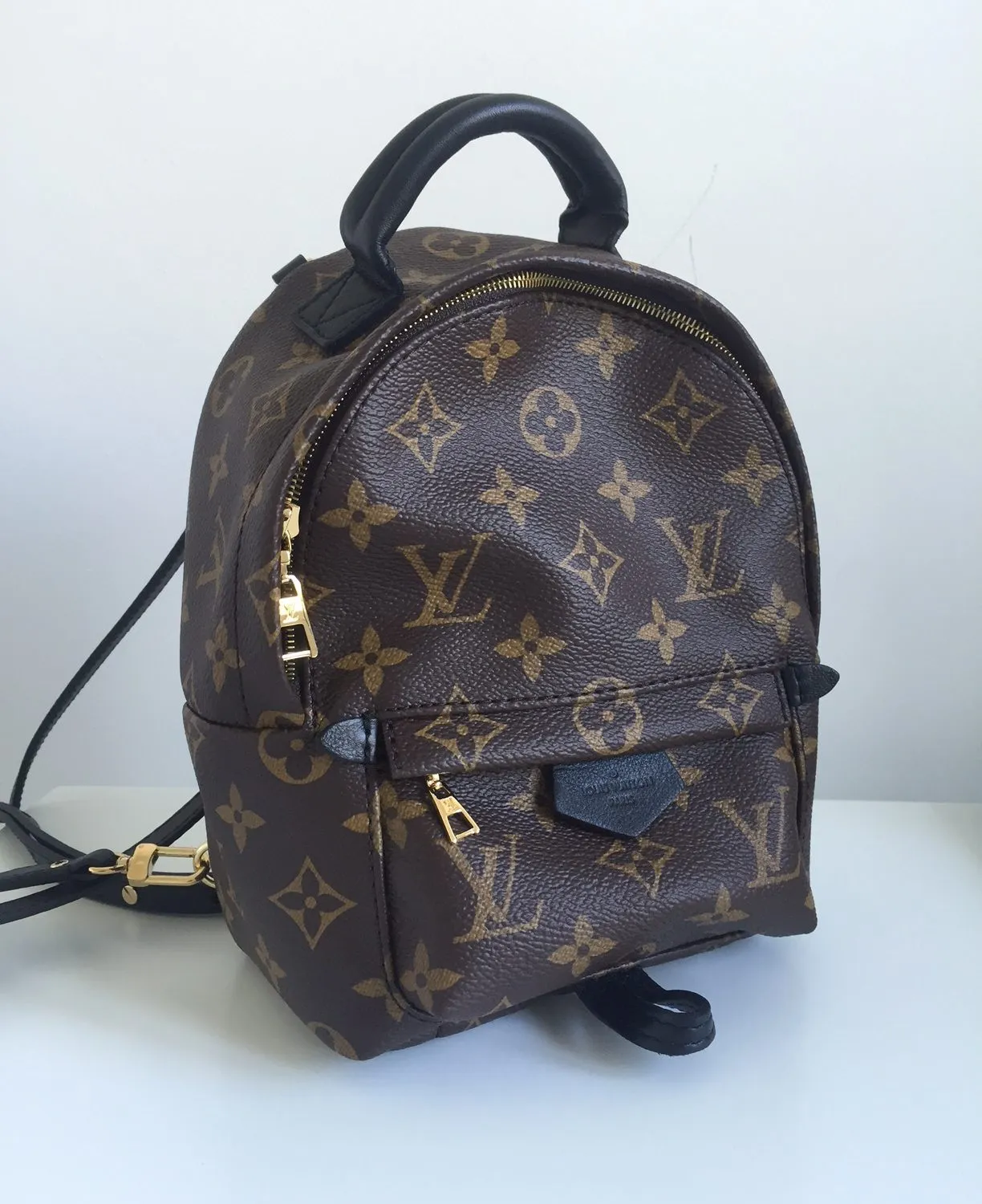 LV New Authentic Plaid Print Korean Style Casual Mini Backpack Ladies Hit Color Simple and Versatile Commuter Travel Bag_ LV-BP-02