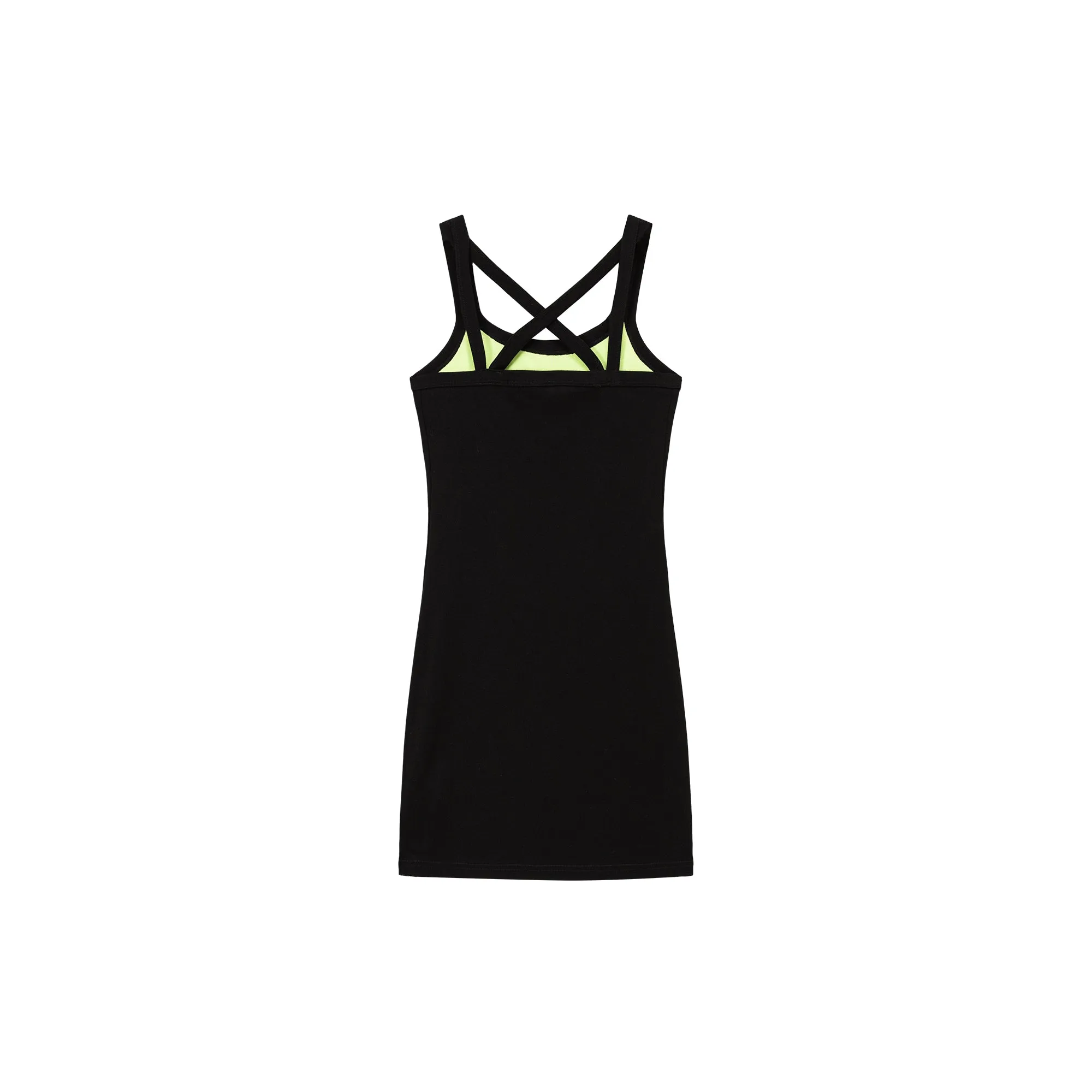 Made By Chuu Colorblocked Sleeveless Mini Dress