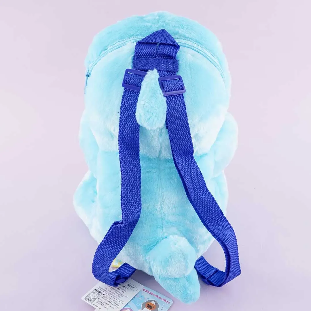 Mameshiba San Kyodai Shark Plushie Backpack - Mametaro