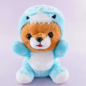 Mameshiba San Kyodai Shark Plushie Backpack - Mametaro