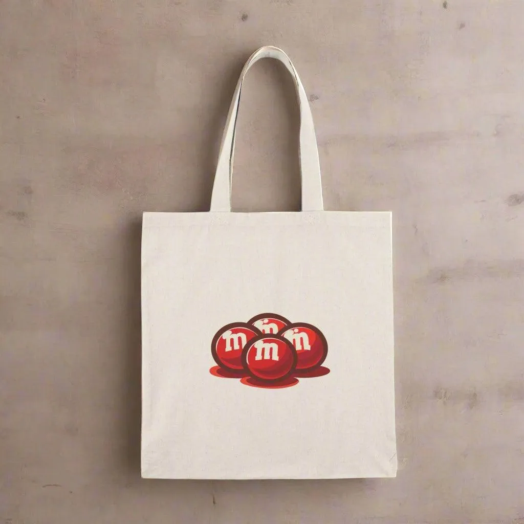 M&M's Candy Tote bag- Colours available