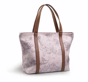 Map Print Tote Bag