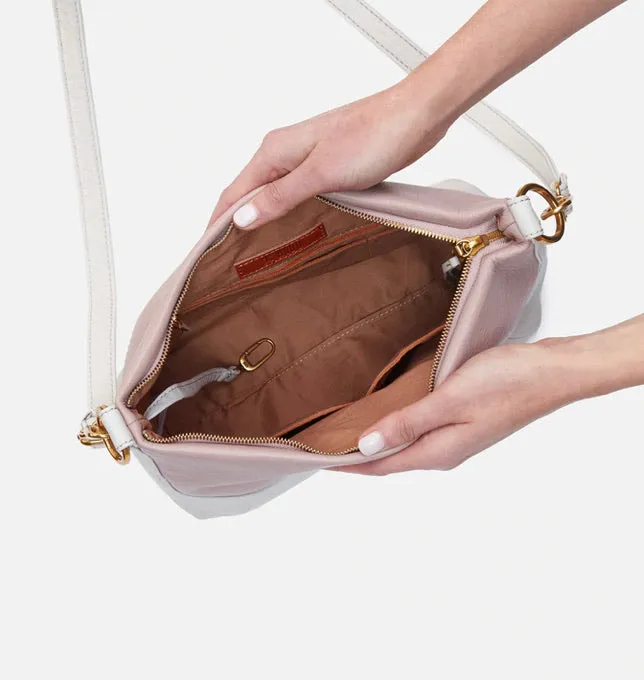 Marlowe Medium Shoulder Bag in Powder White