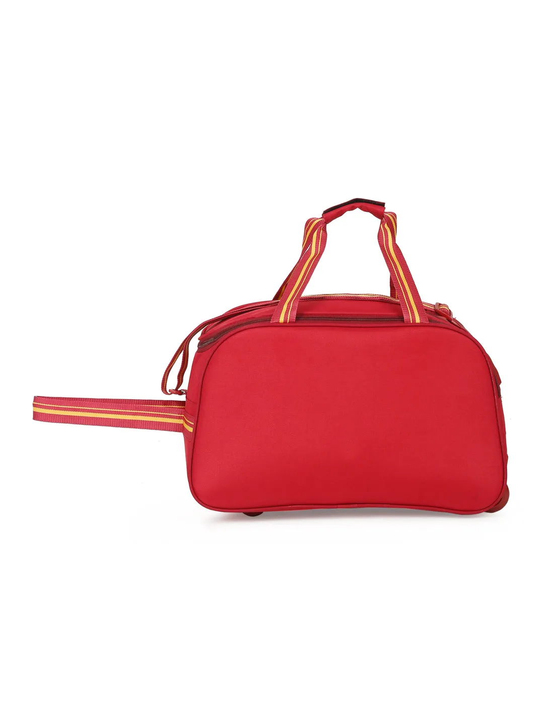 Maroon Printed Medium Duffle Bag - Clearance sale