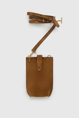 Marrakech Suede Minimalist Pouch