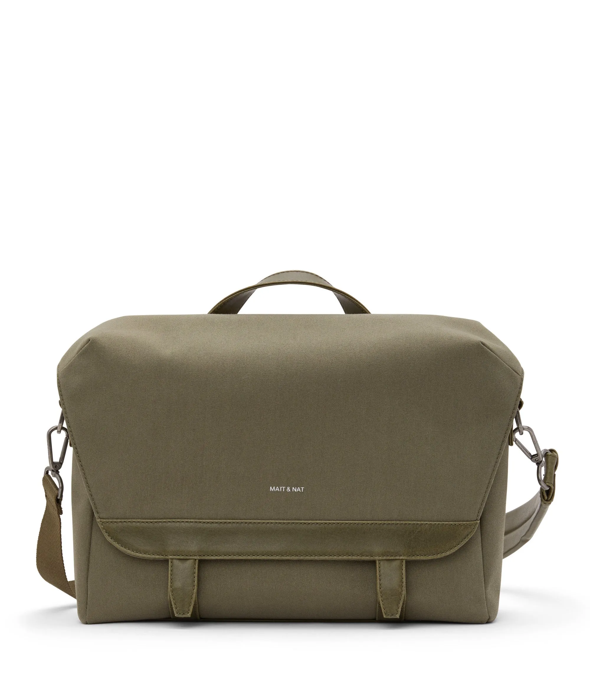 MARTEL Vegan Messenger Bag - Canvas