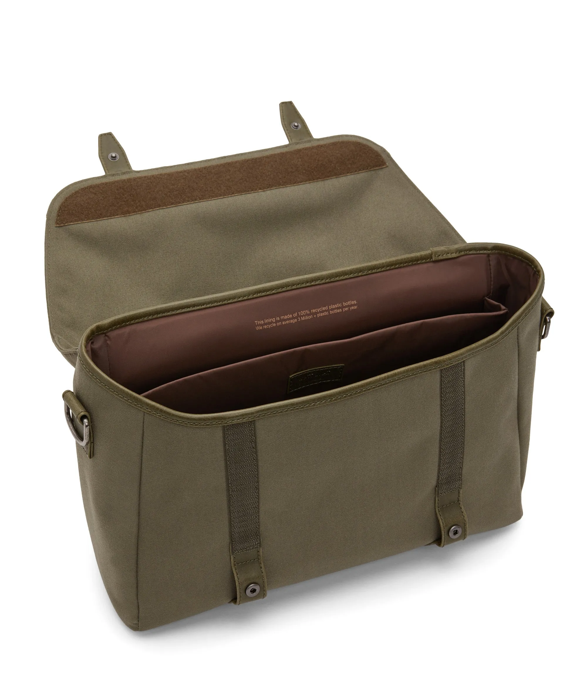 MARTEL Vegan Messenger Bag - Canvas