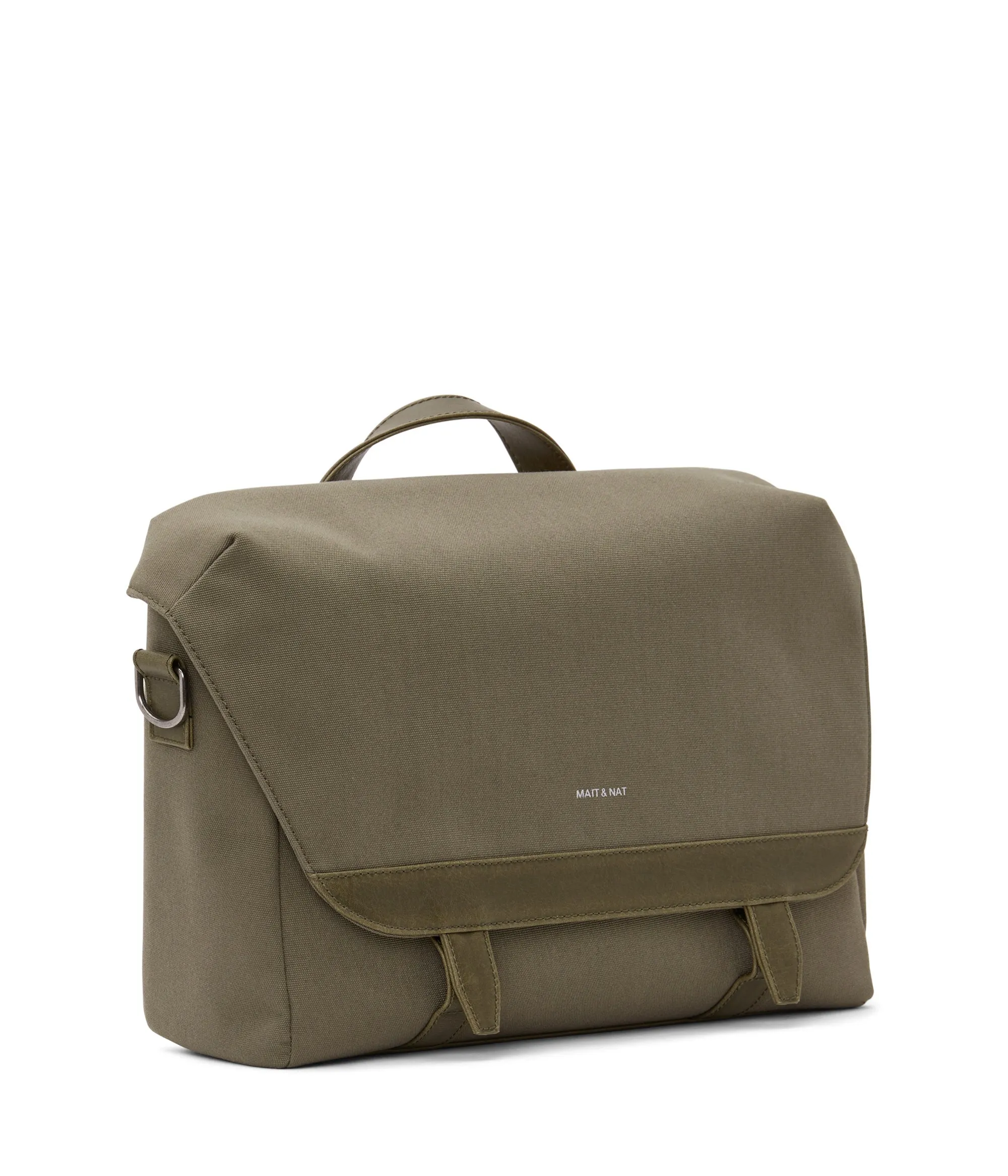 MARTEL Vegan Messenger Bag - Canvas